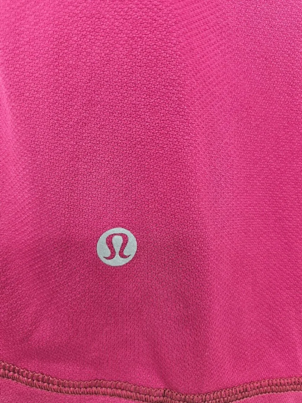 Lululemon Get Sweat Tee Heathered Berry Rumble Women's Size 8-10 Activewear Yoga